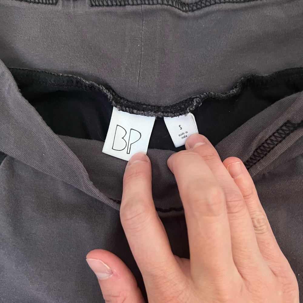 bp 2 Tone Black Leggings Size Small - Picture 3 of 7